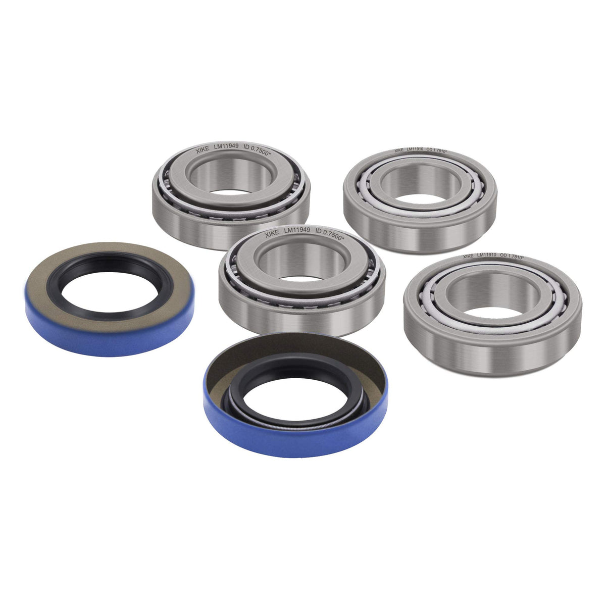 XIKE rear axle bearings and seal kit for EZGO carts ensures smoother rides.