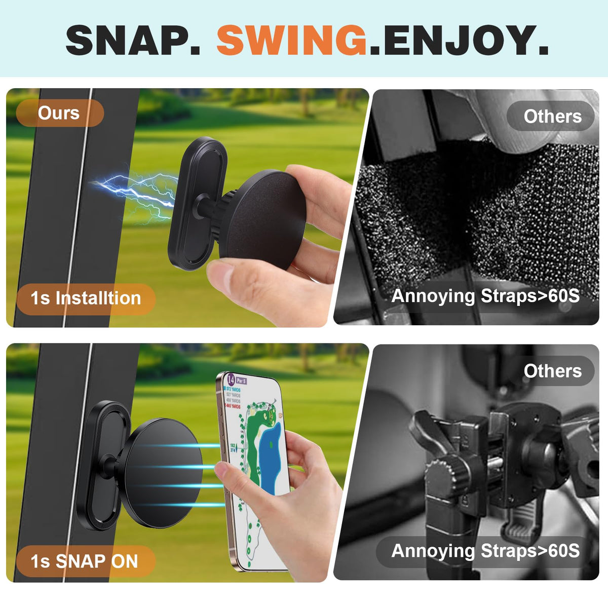 Xincarimo camera-friendly design keeps the rear camera unobstructed while riding.