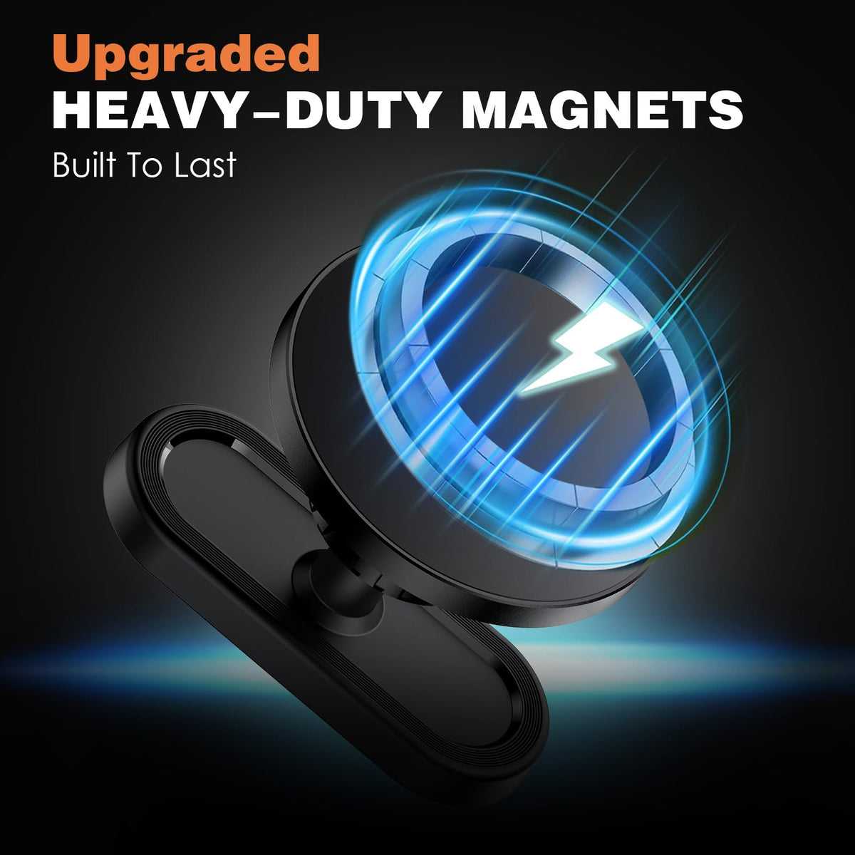 Xincarimo wide compatibility supports MagSafe and non-magnetic devices on standard golf carts.