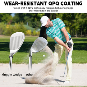 XINGGM wedge offers precise feel and feedback on impact.