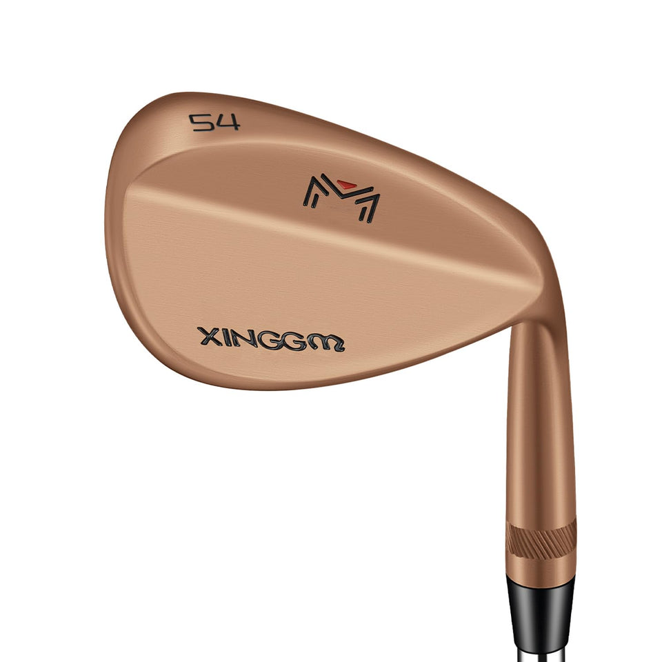 XINGGM forged wedge with beveled sole for higher, more accurate bunker shots