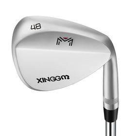 XINGGM forged wedge head close-up showing precision milling for spin