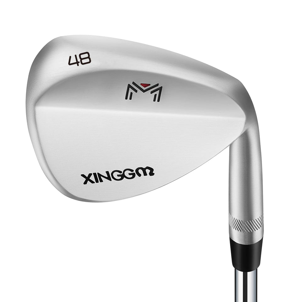 XINGGM forged wedge head close-up showing precision milling for spin