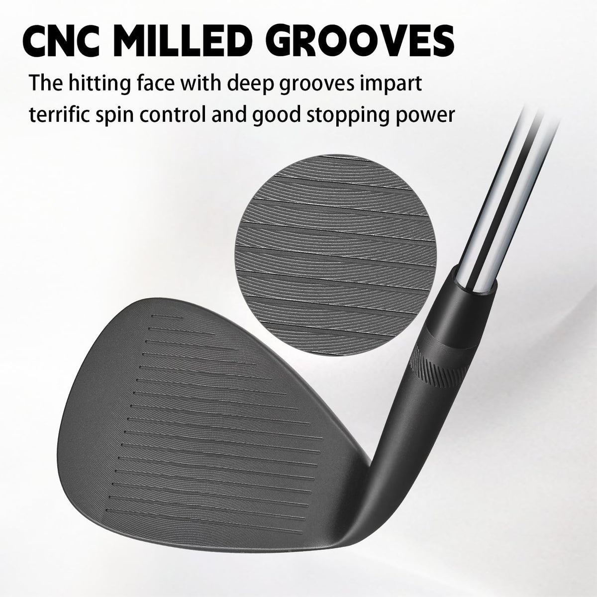 XINGGM forged golf wedge micro CNC milled face delivers spin and control.