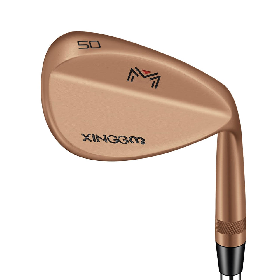 XINGGM forged wedge with milled face for precise spin control on approach shots