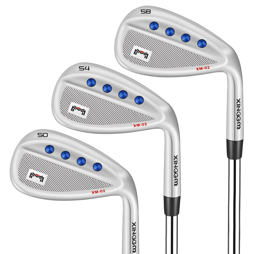 XINGGM forged wedge 50-degree front face for forgiving contact and clean turf interaction