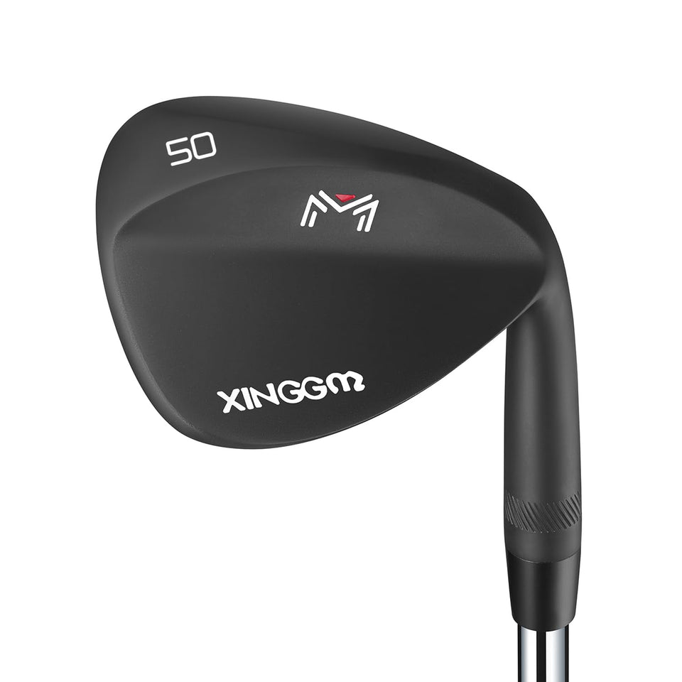 XINGGM forged wedge with beveled sole for no-digging bunker shots.