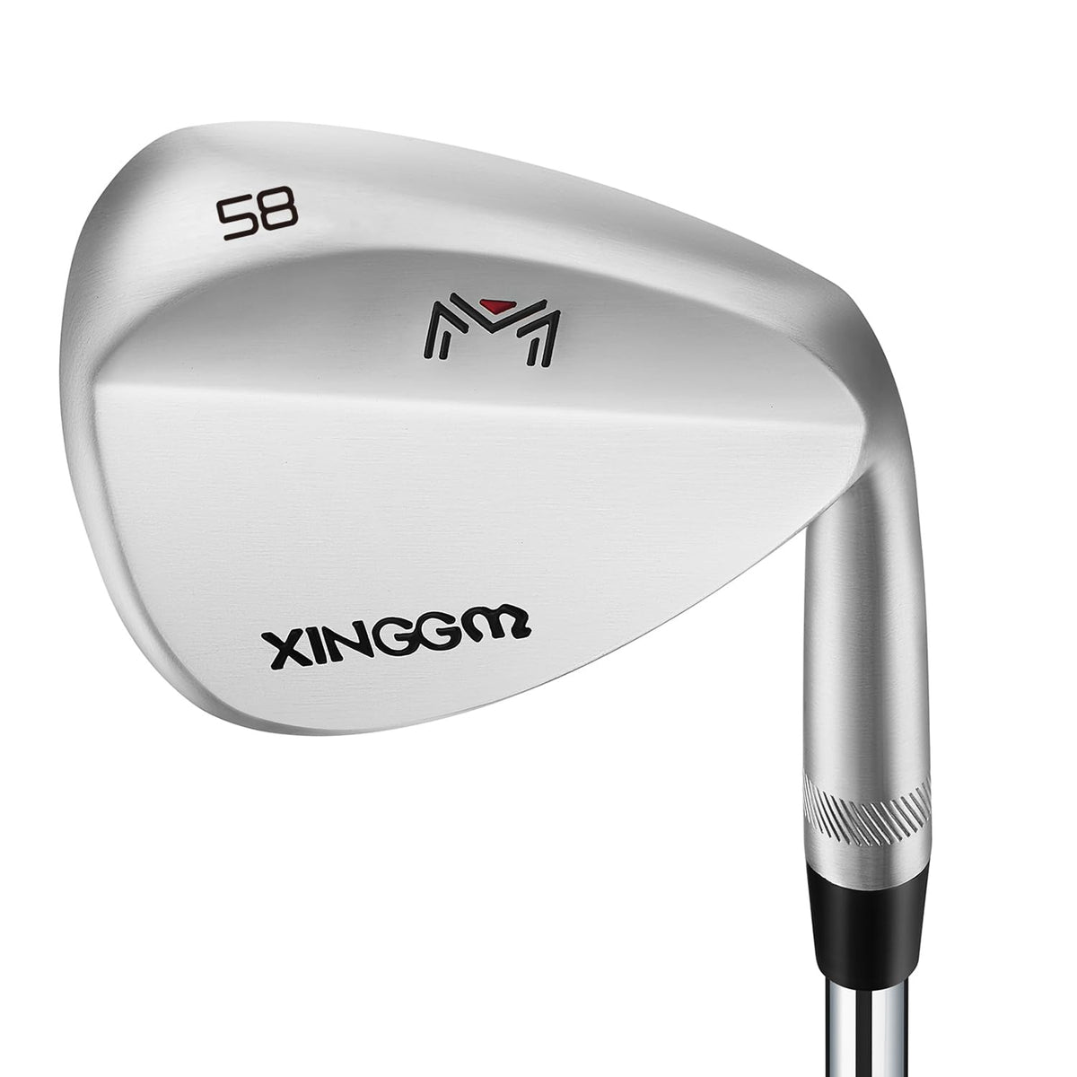 XINGGM forged wedge with beveled sole enables higher, easier bunker shots.