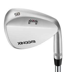 XINGGM forged wedge with beveled sole enables higher, easier bunker shots.
