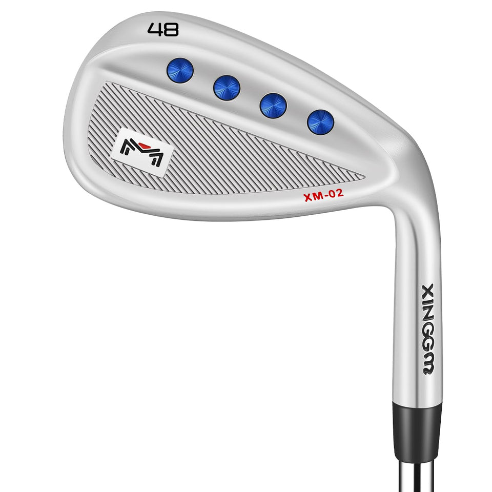 XINGGM forged wedge with leading-edge design enhances forgiveness for right-handed players.