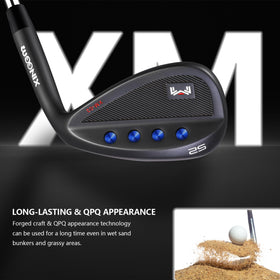 XINGGM forged wedge milled face emphasizes spin potential and precise contact.