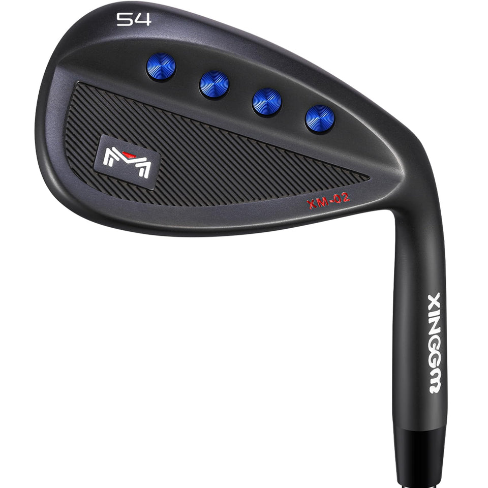 XINGGM forged wedge set front view highlights versatile short-game design