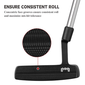 XINGGM putter face milled for consistent impact and distance control