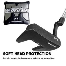 XINGGM non-slip PU grip improves grip and comfort.