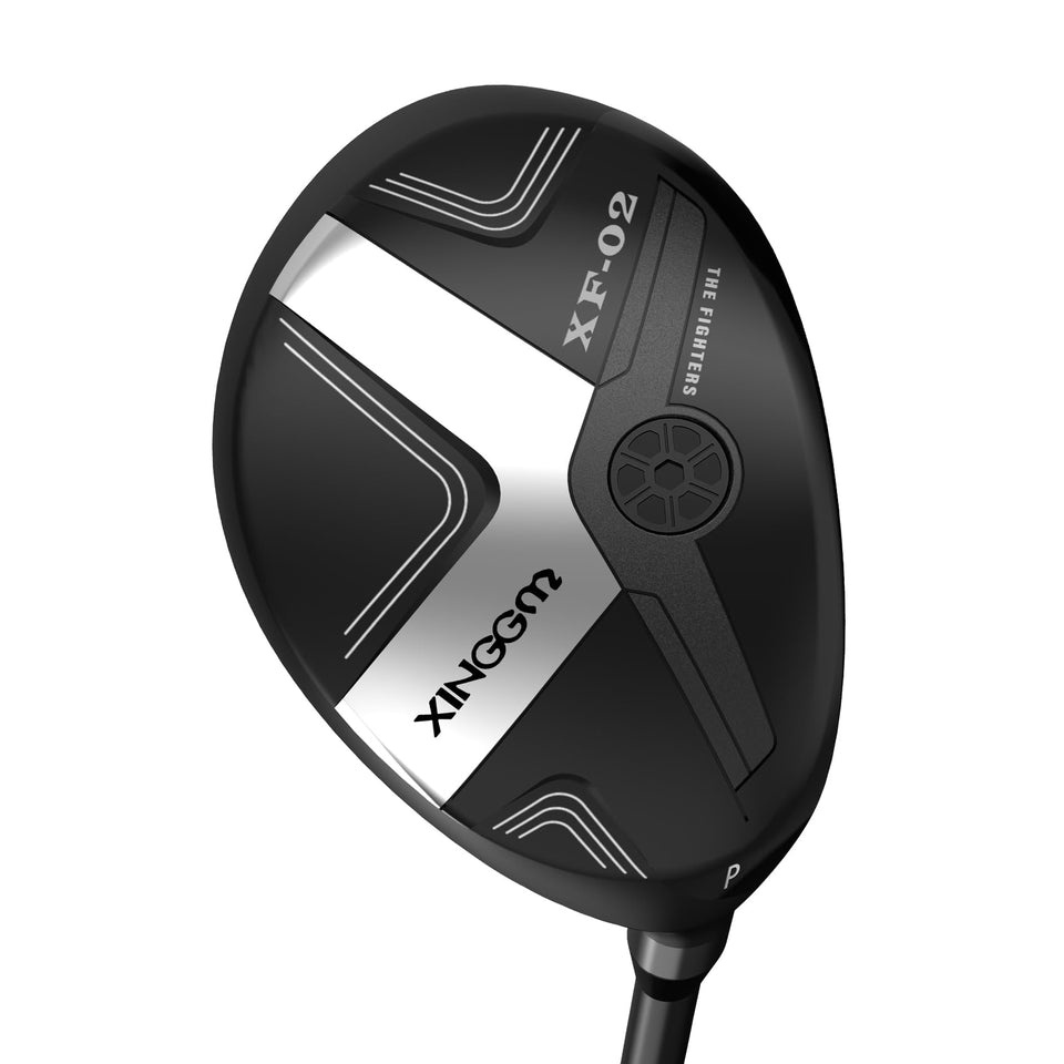 XINGGM Rescue 3 hybrid head highlights forgiving design for consistent long approach shots.