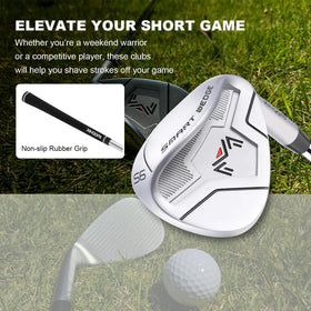 XINGGM Smart Wedge in silver finish for modern look and dependable performance on course.