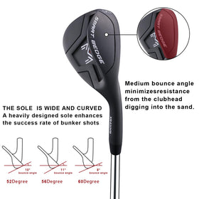 XINGGM Smart Wedge non-slip grip stays secure in wet conditions.