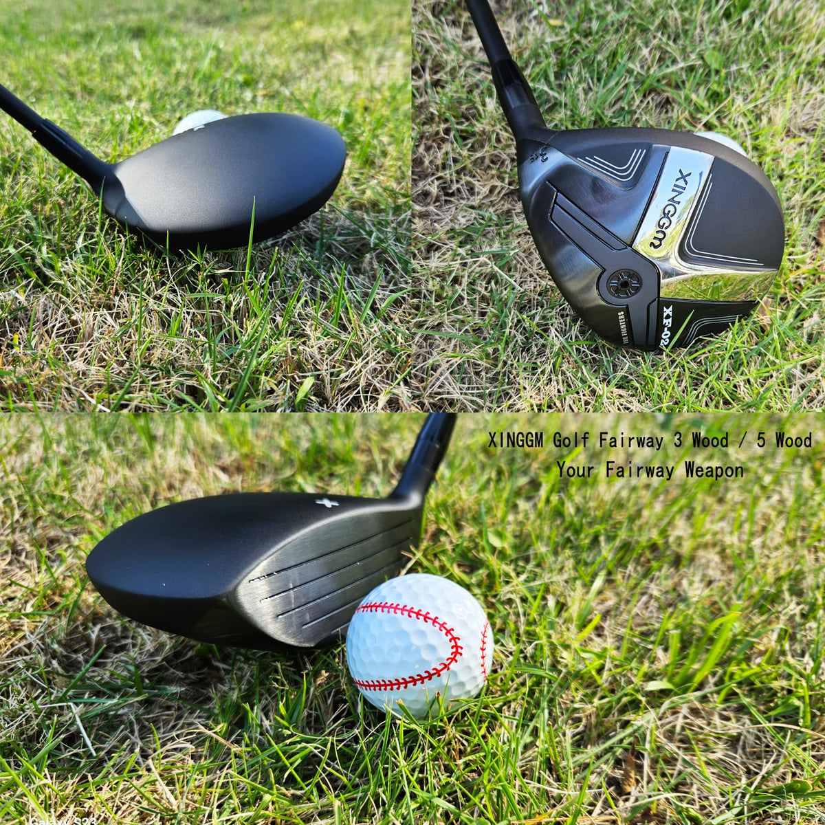 XINGGM XF02 graphite shaft supports feel and control for RH players