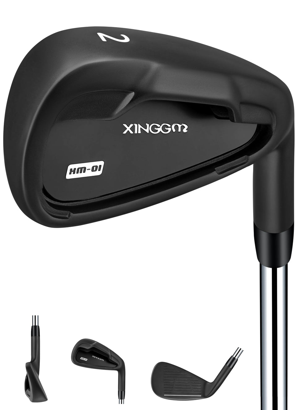 XINGGM XM01 2-iron face for right-handed players enhances control and accuracy.
