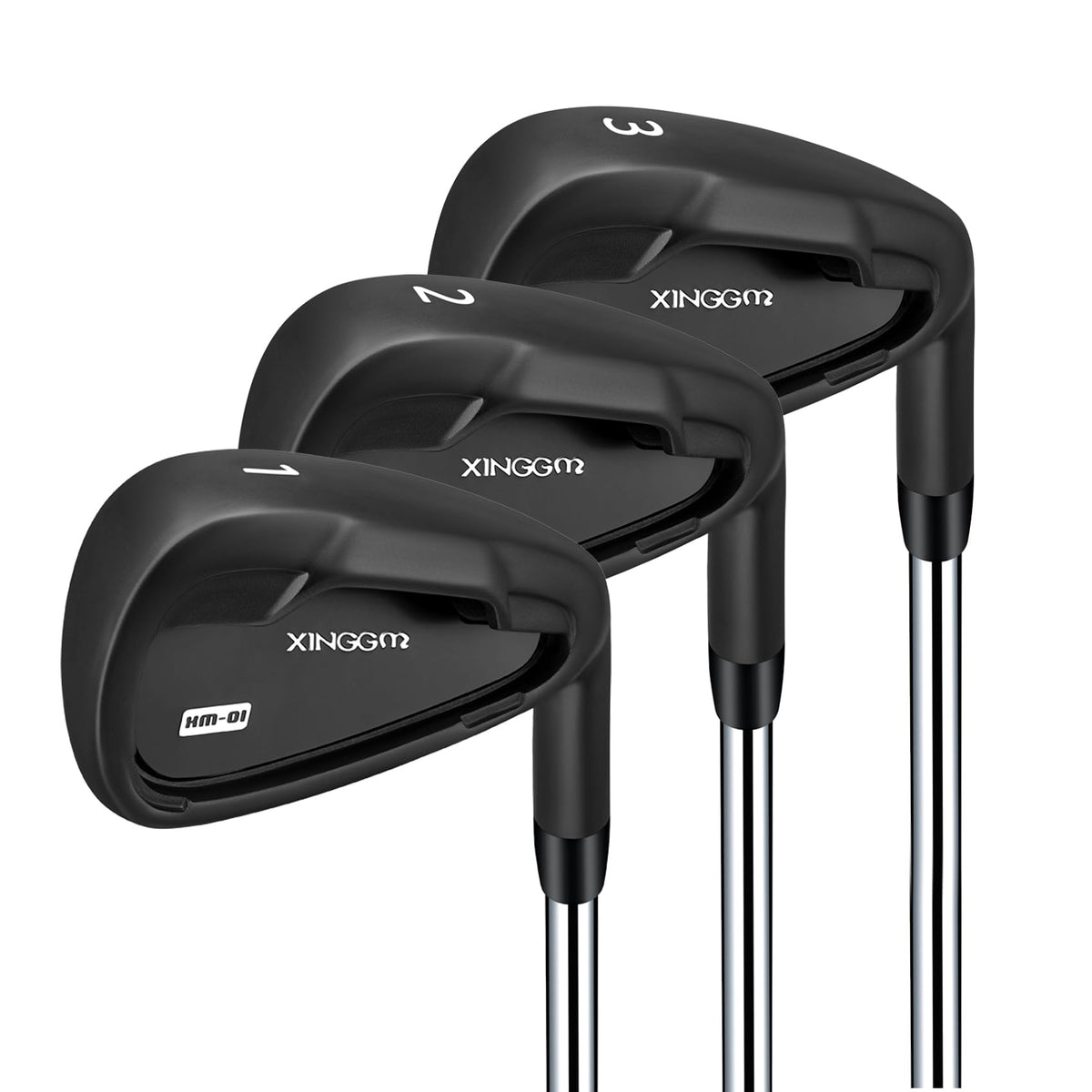 XINGGM XM-01 3-piece set front view for precise ball striking and consistency.