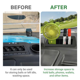 XINSTCO golf cart holder Forester replacement insert keeps items accessible