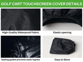 XINSTCO precise-fit elastic band anchors cover to the screen