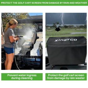 XINSTCO scratch-resistant oxford fabric shields against scratches and wear.