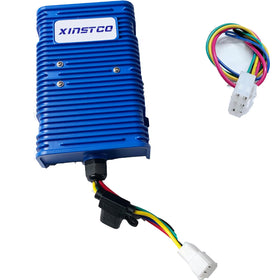 XINSTCO upgraded golf-cart DC converter delivers 12V at 30A from 26-60V input for efficient power.