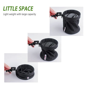 Xislet bottle holder with 360-degree adjustable clamp for versatile placement.