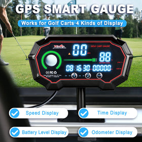 Xislet battery monitor panel with LAB/LIB capacity indicator for planning recharges