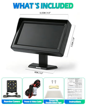 Xislet night-vision rear view helps safer reversing in low light
