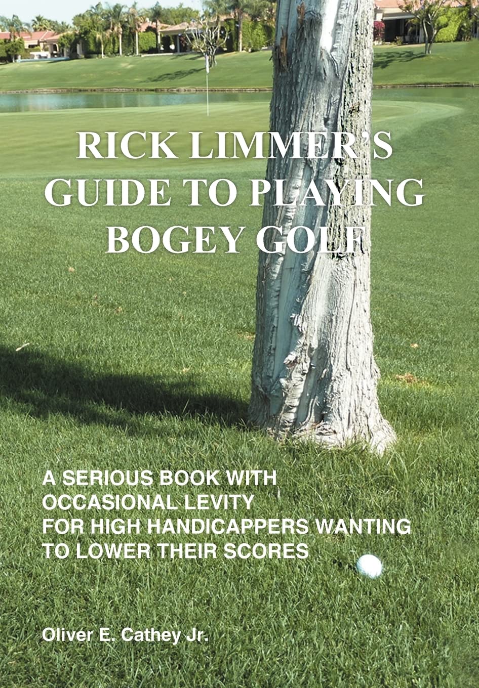 Xlibris Rick Limmer bogey golf guide cover - approachable tips for casual rounds.