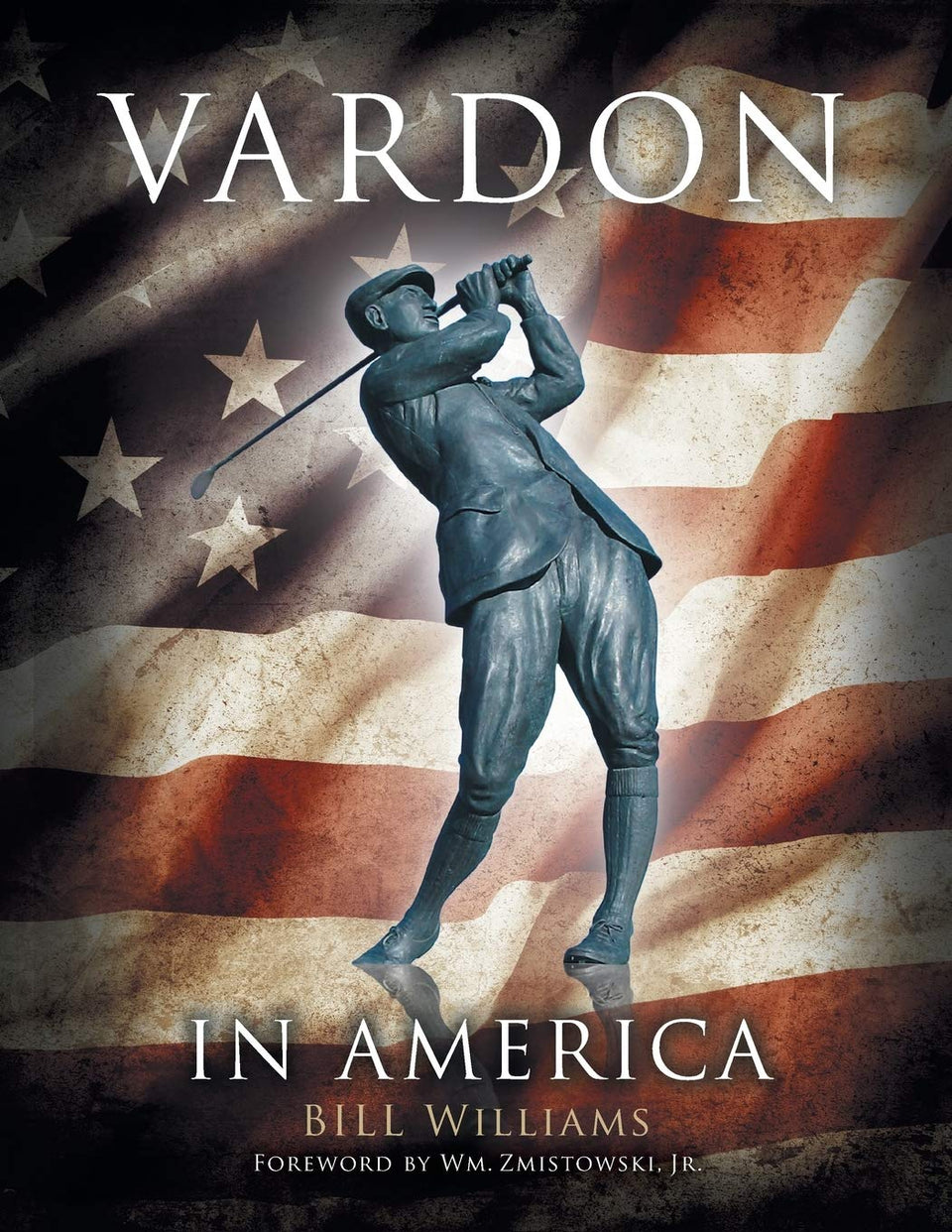 Xlibris Vardon in America cover reveals golf’s rise in the United States for history lovers.