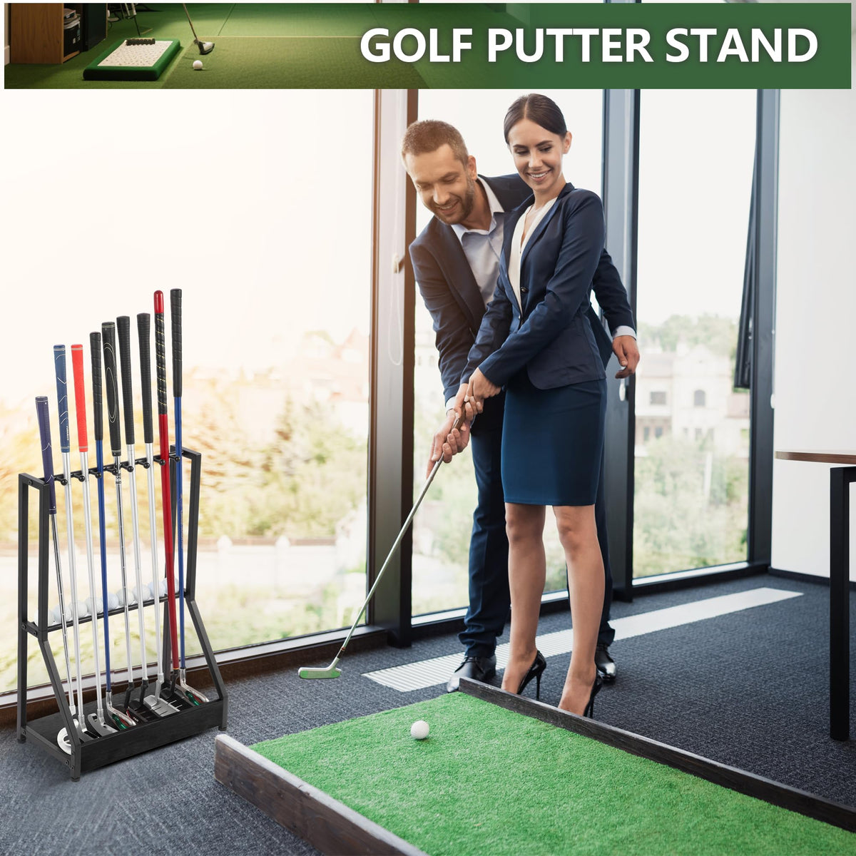 Xnwouco gift-ready golf club holder packaging suitable for enthusiasts.