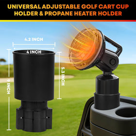 Xoxocos ABS plastic cup holder highlighting durable construction