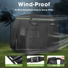 Xoxocos double air vents promote airflow and prevent condensation inside.