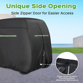 Golden ratio reflective strips boost nighttime visibility for safety.