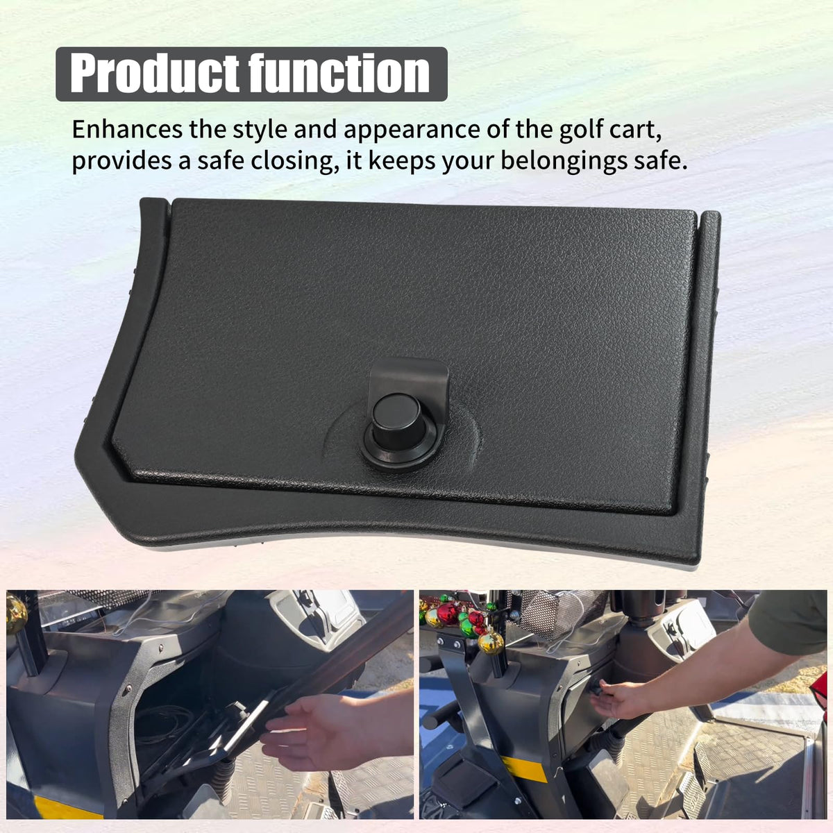 XQK hardware kit supports sturdy glove box door installation