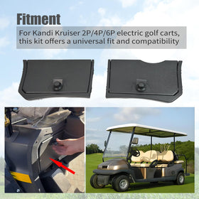 XQK glove box door right side for Kandi Kruiser offers quick access