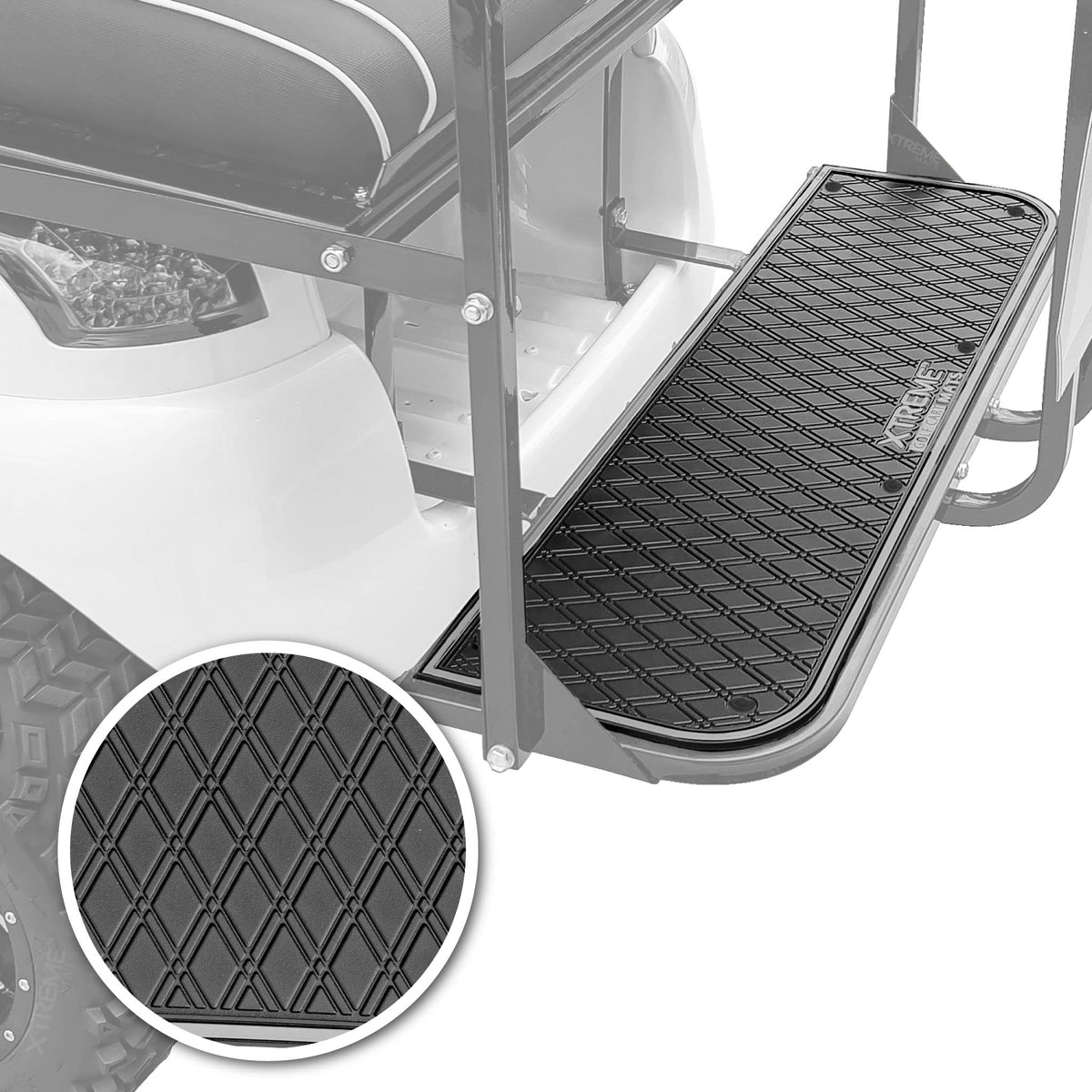 Xtreme MATS 8mm thick diamond pattern channels sand and water away