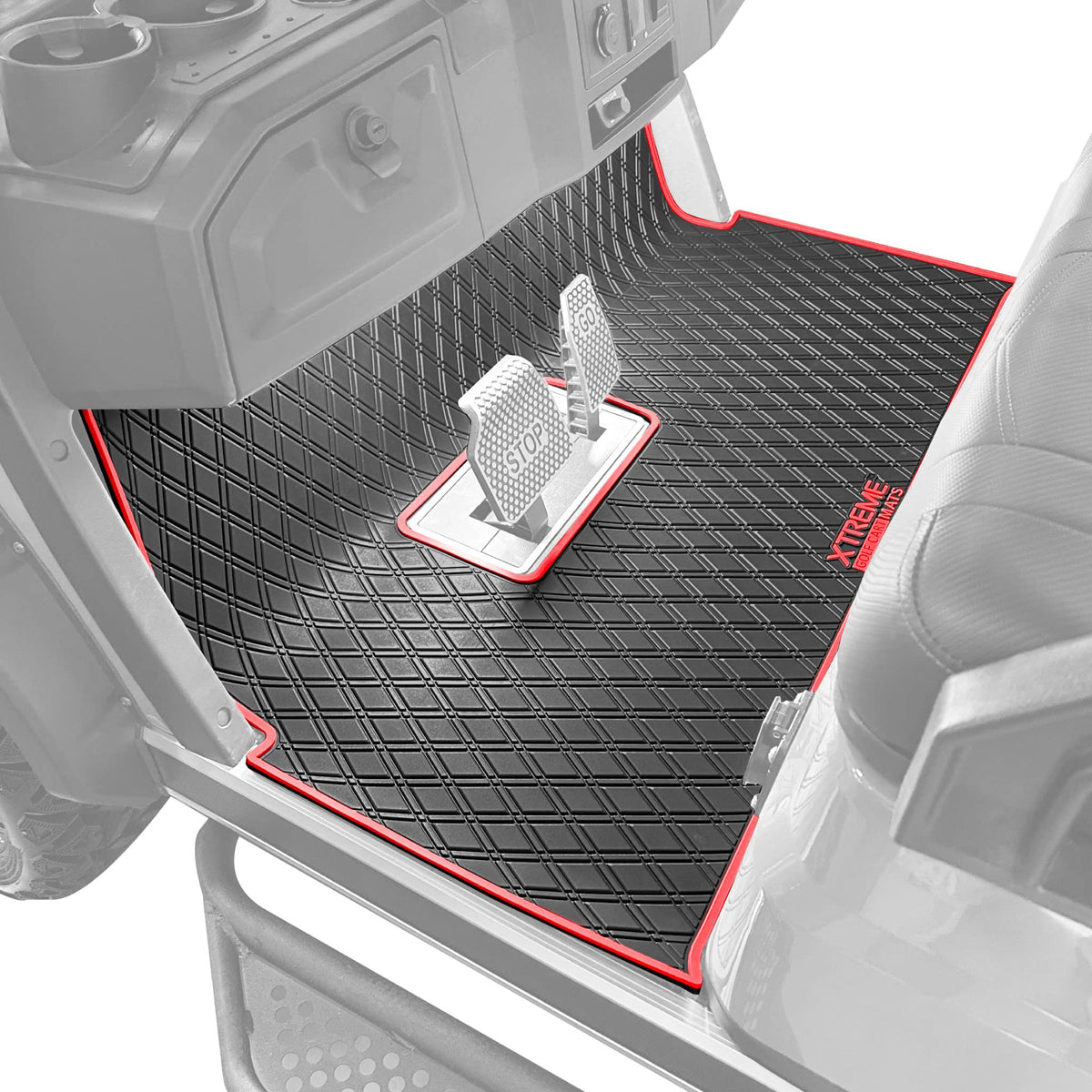 Xtreme Mats Advent full-coverage mat protecting OEM flooring with rugged rubber
