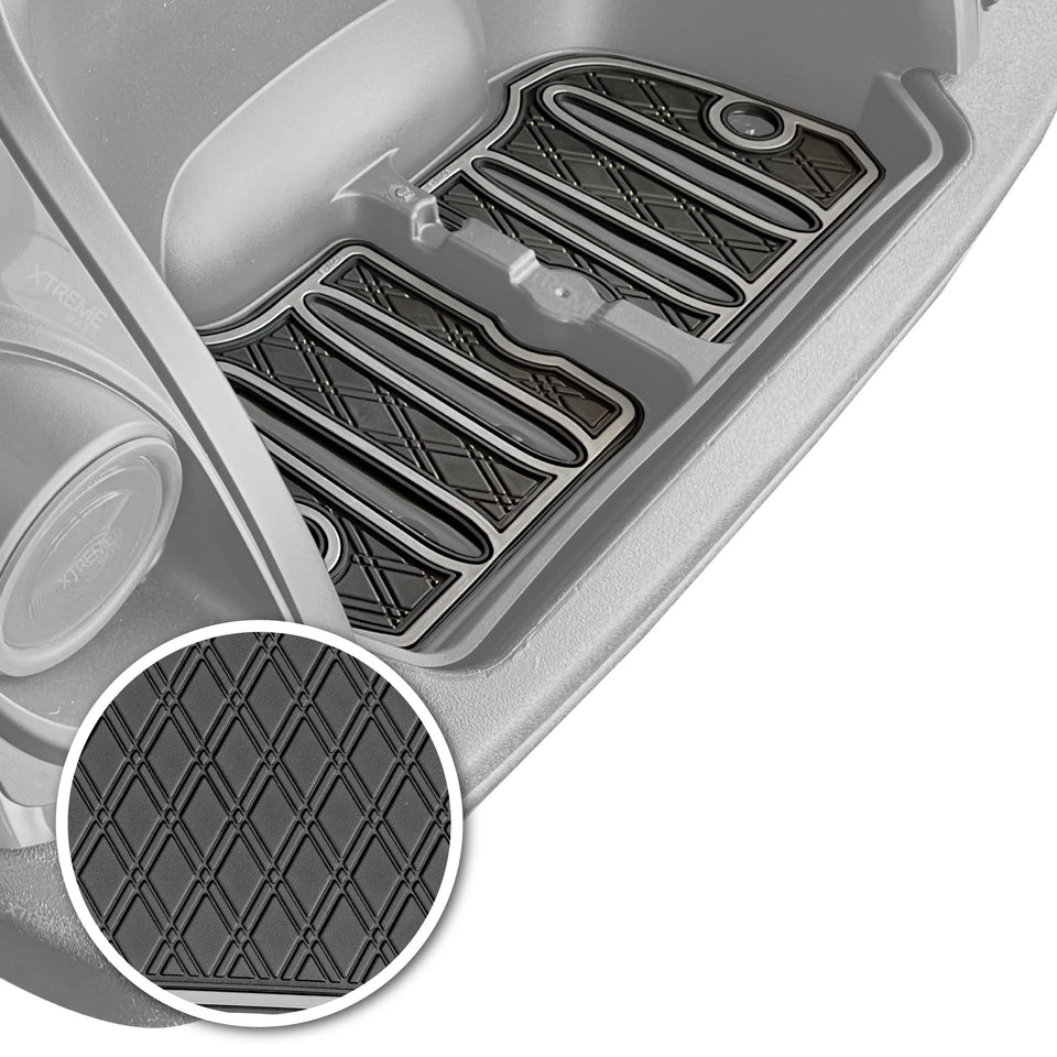 Xtreme Mats bag well mat insert protects Yamaha DR2 surfaces from scuffs during daily use