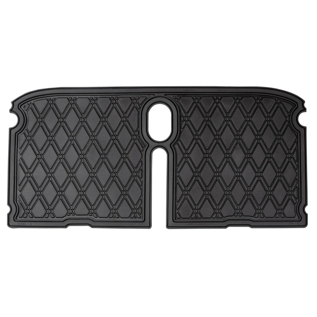 Xtreme Mats bag well mat rubber liner protects EZGO RXV bagwell from scuffs