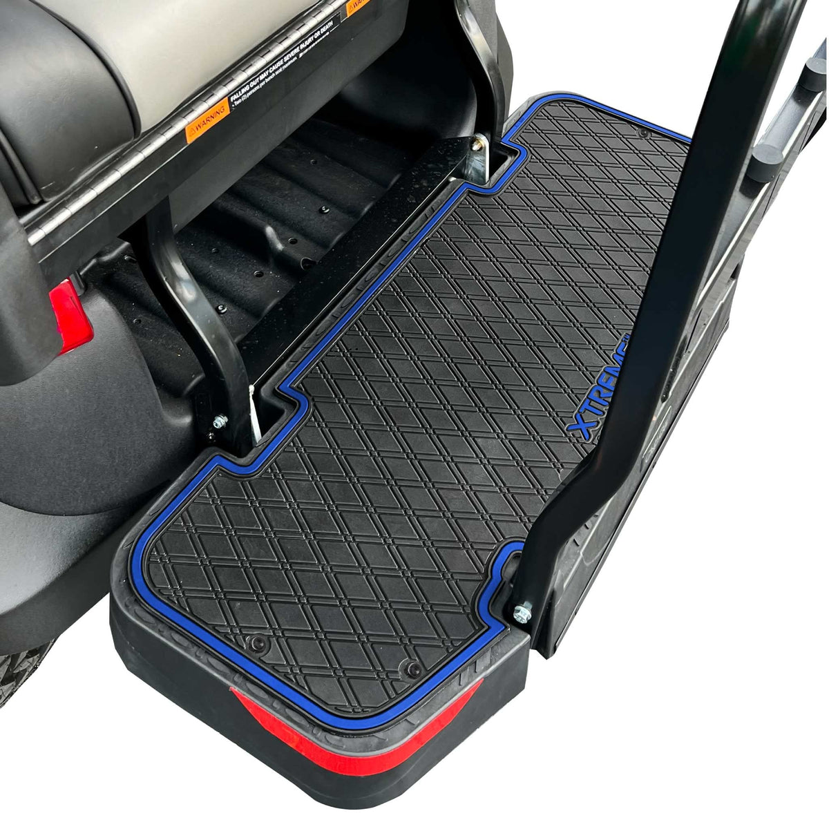Xtreme Mats 8mm diamond-pattern floor mat protects OEM flooring.