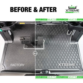 Xtreme Mats easy-install mat demonstrates quick, secure placement.