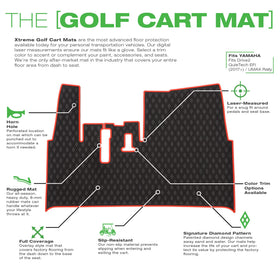 XTreme Mats eight-millimeter thick rubber provides stable grip and durable protection.