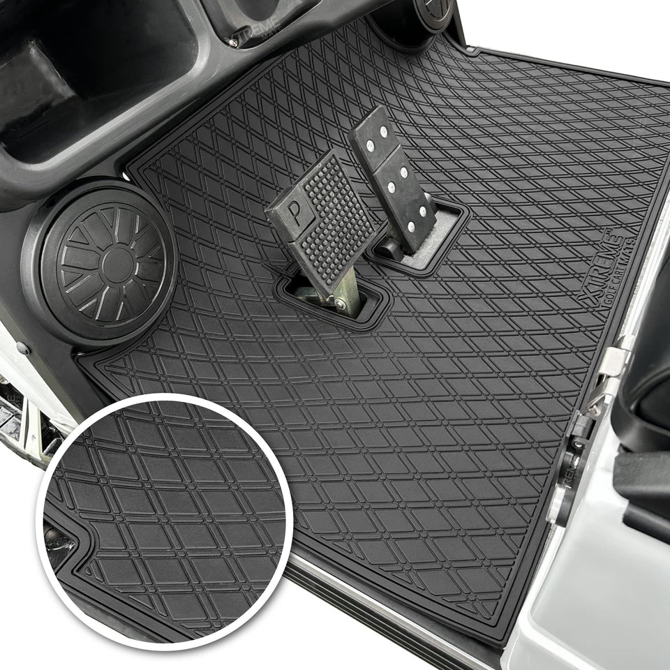 Xtreme Mats Evolution floor mat full coverage in black for OEM-like protection