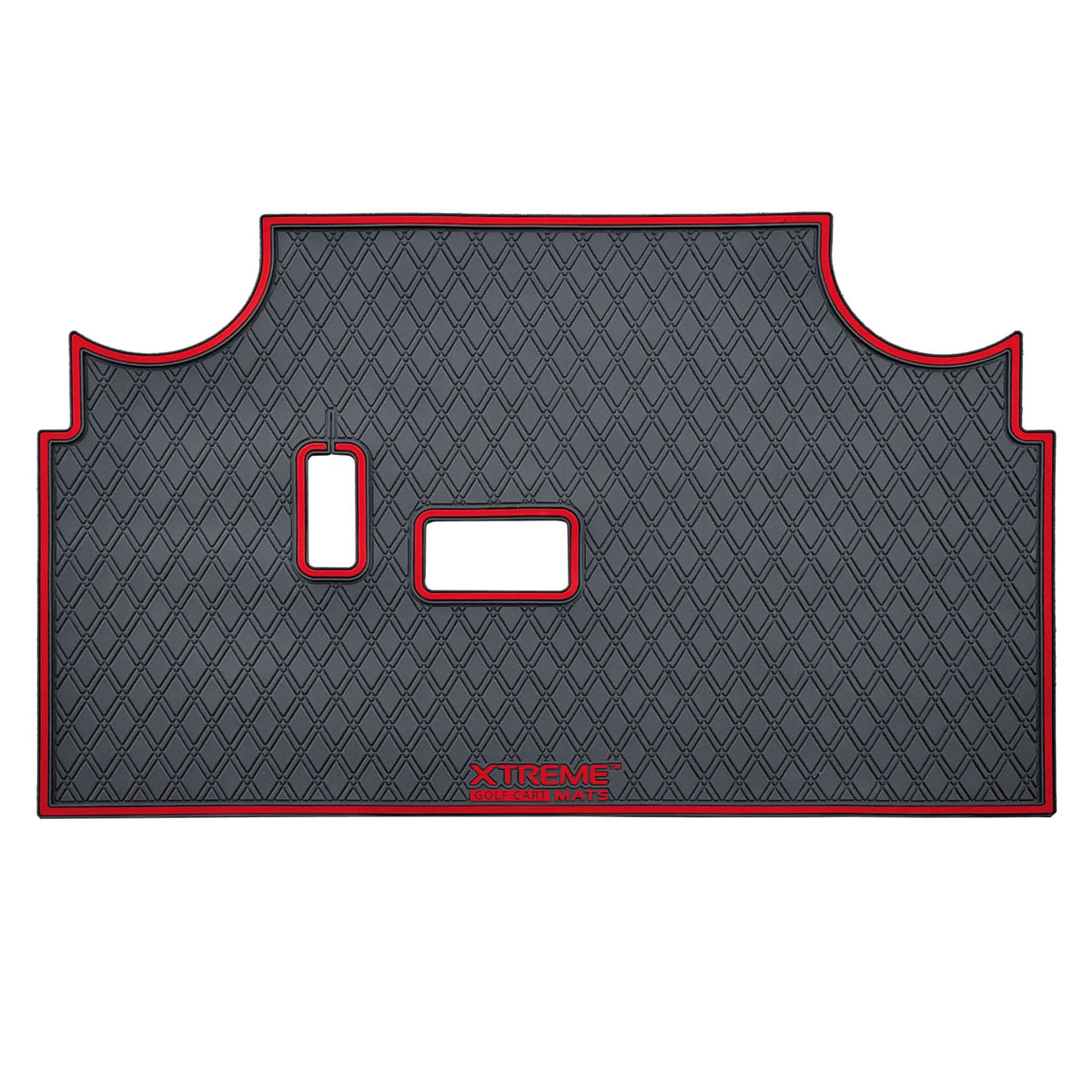 Xtreme Mats Evolution aesthetic finish complements seat covers and accessories.
