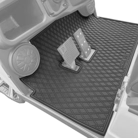 Evolution mat guards OEM flooring against wear and fading