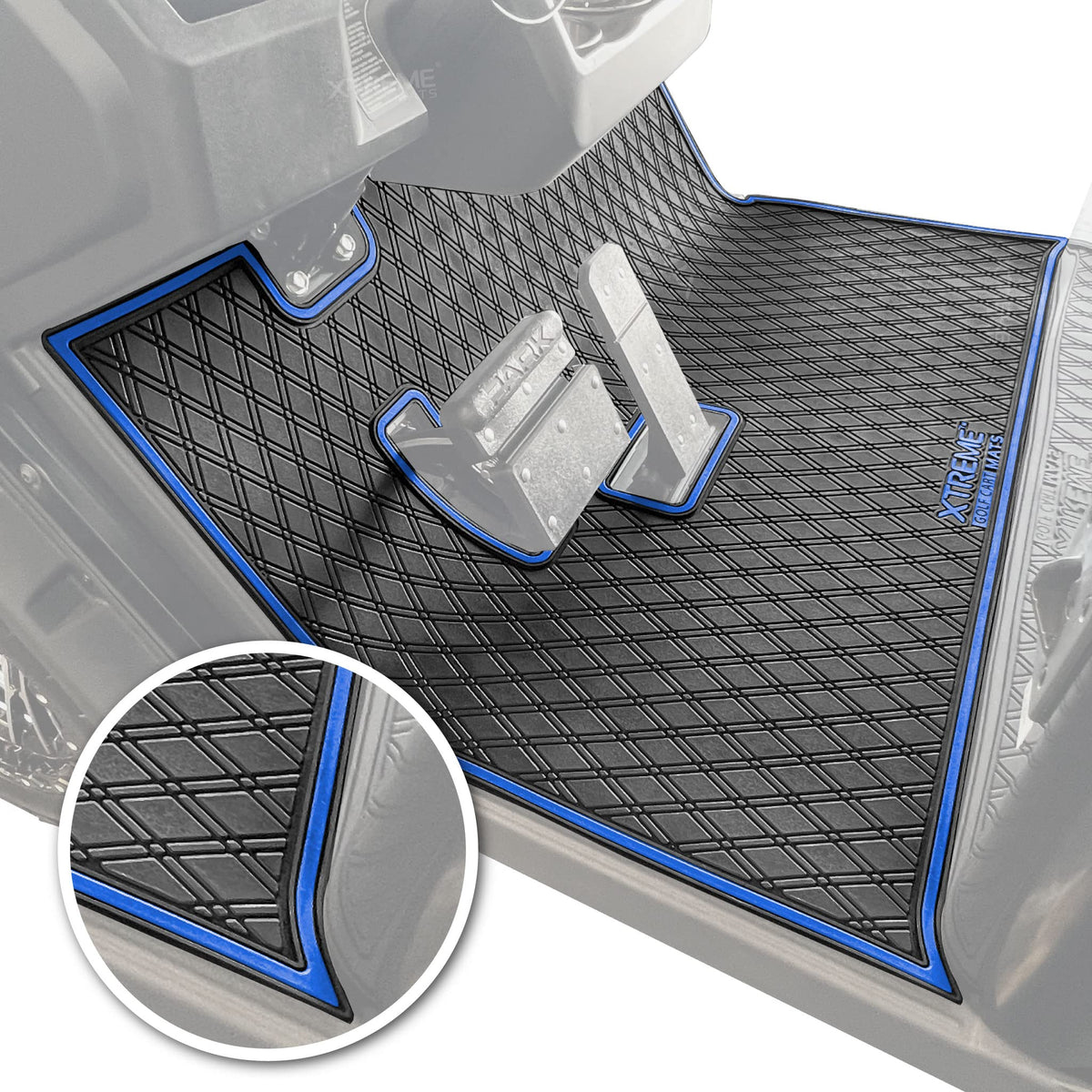 Xtreme Mats EZGO S2/S4 hexagon flooring full-coverage mat for durability and style